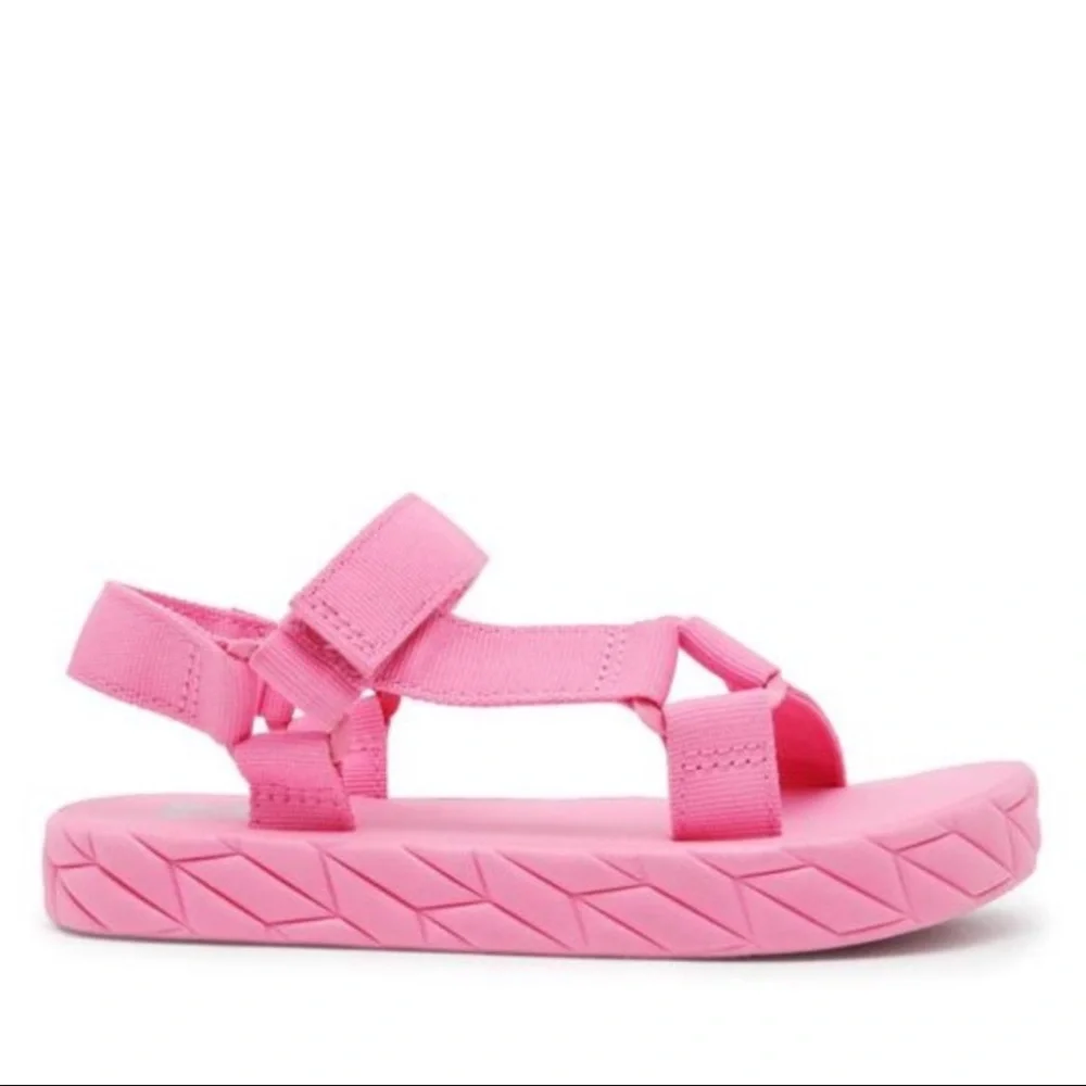 Dolce Vita Kids Zaidey Sandal Pink | Girls Sport Velcro Summer Sandals